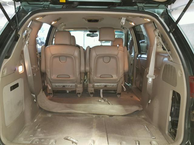 5TDBA22C15S033439 - 2005 TOYOTA SIENNA XLE GREEN photo 9