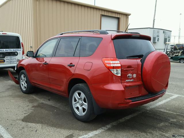 2T3BF4DV0CW267384 - 2012 TOYOTA RAV4 RED photo 3