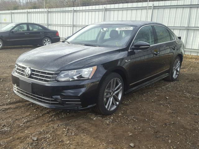 1VWDT7A39HC075510 - 2017 VOLKSWAGEN PASSAT R-L BLACK photo 2