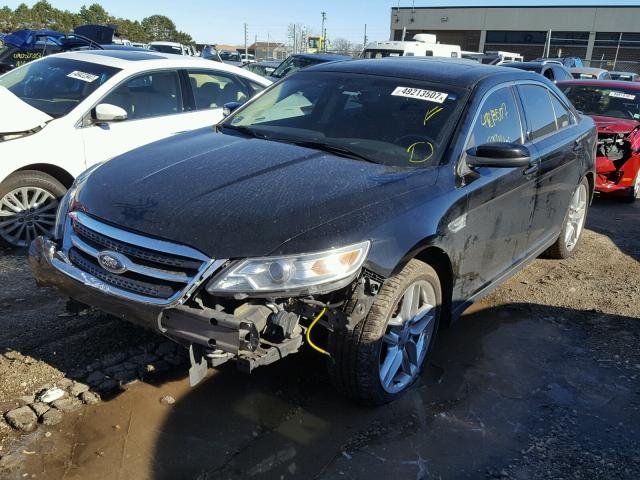 1FAHP2KTXCG105986 - 2012 FORD TAURUS SHO BLACK photo 2