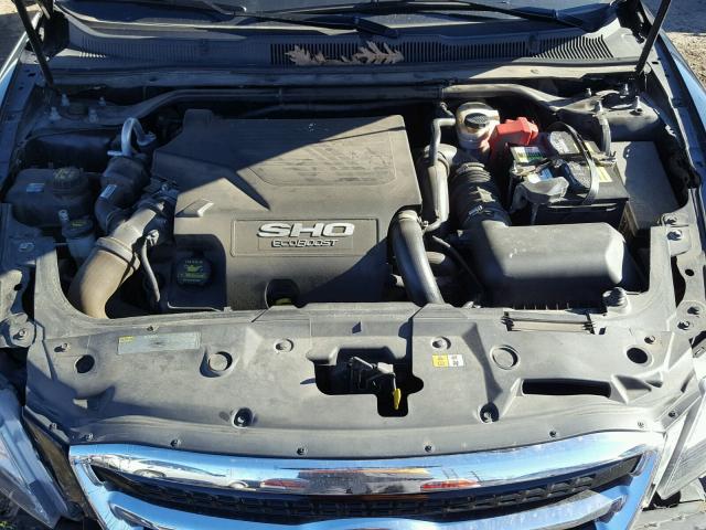 1FAHP2KTXCG105986 - 2012 FORD TAURUS SHO BLACK photo 7