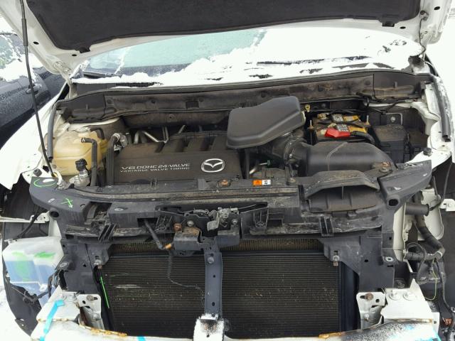 JM3TB38V580131338 - 2008 MAZDA CX-9 WHITE photo 7