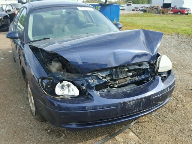 1FAFP53U51A120766 - 2001 FORD TAURUS SE BLUE photo 9