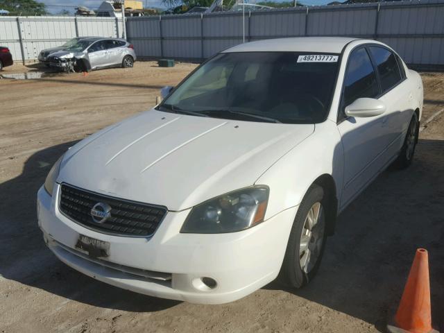 1N4AL11D76C136772 - 2006 NISSAN ALTIMA S WHITE photo 2