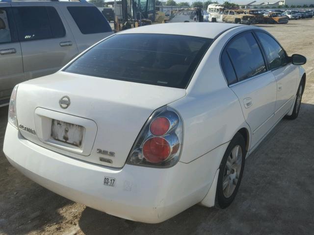 1N4AL11D76C136772 - 2006 NISSAN ALTIMA S WHITE photo 4