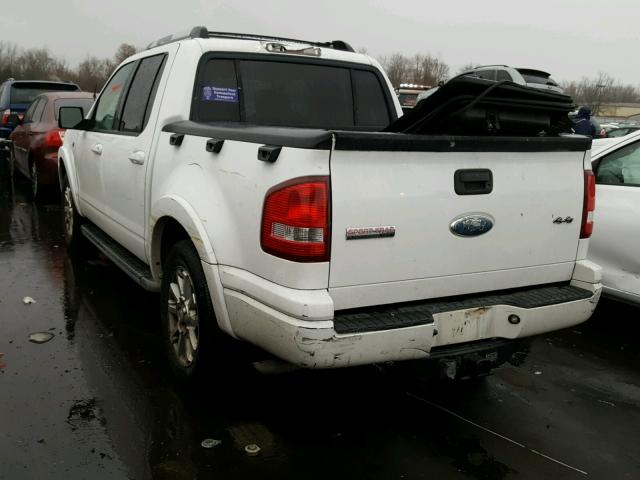 1FMEU53847UA29122 - 2007 FORD EXPLORER S 白色 照片 3