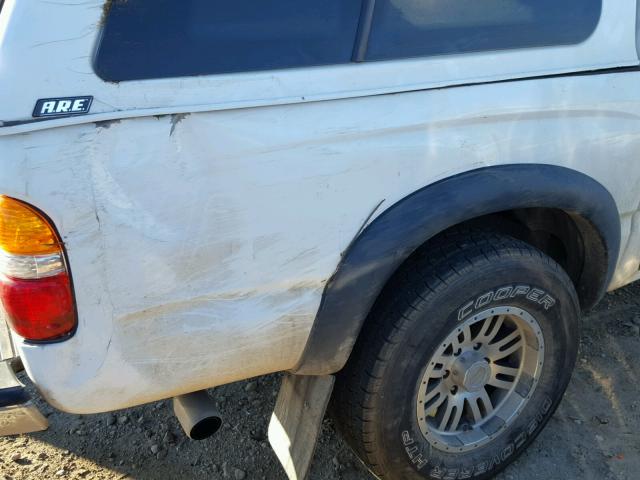 5TEGN92N74Z413133 - 2004 TOYOTA TACOMA DOU WHITE photo 10