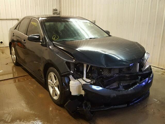 4T1BF1FK7CU012452 - 2012 TOYOTA CAMRY BASE BLUE photo 1