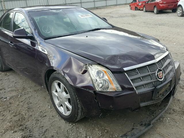 1G6DR57V780176001 - 2008 CADILLAC CTS HI FEA PURPLE photo 9