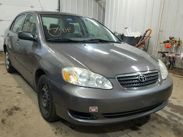 2T1BR32E27C781998 - 2007 TOYOTA COROLLA CE GRAY photo 1