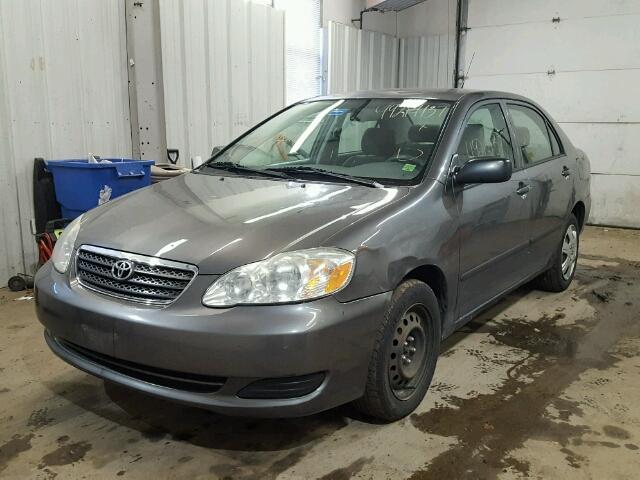 2T1BR32E27C781998 - 2007 TOYOTA COROLLA CE GRAY photo 2