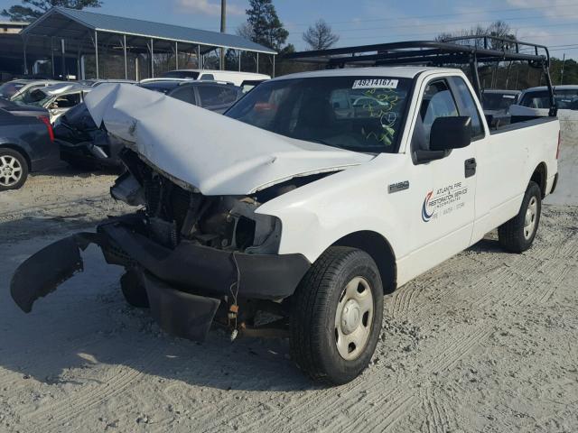 1FTRF12W17NA82959 - 2007 FORD F150 WHITE photo 2