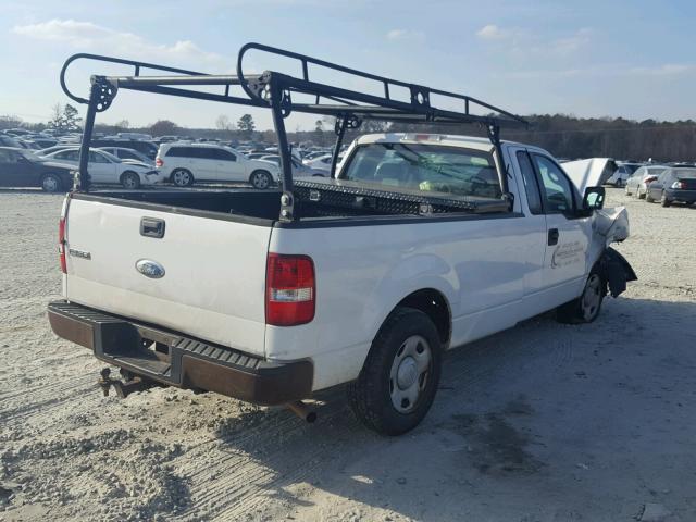 1FTRF12W17NA82959 - 2007 FORD F150 WHITE photo 4