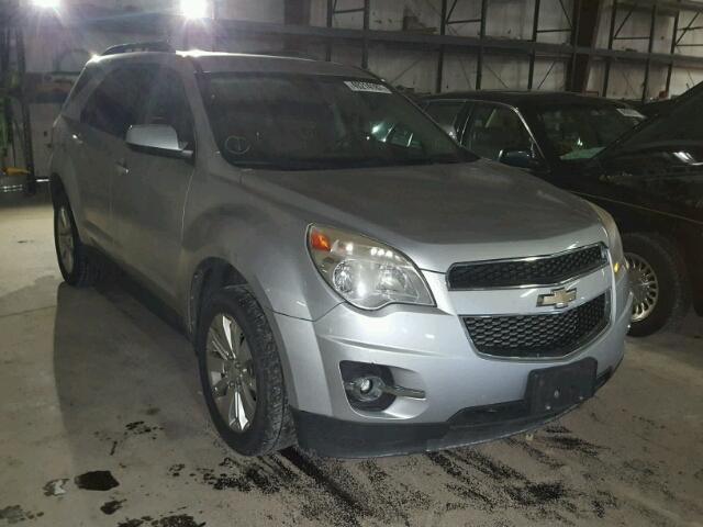 2CNFLNEY1A6290489 - 2010 CHEVROLET EQUINOX LT SILVER photo 1