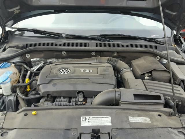 3VWD17AJ2EM261954 - 2014 VOLKSWAGEN JETTA SE GRAY photo 7