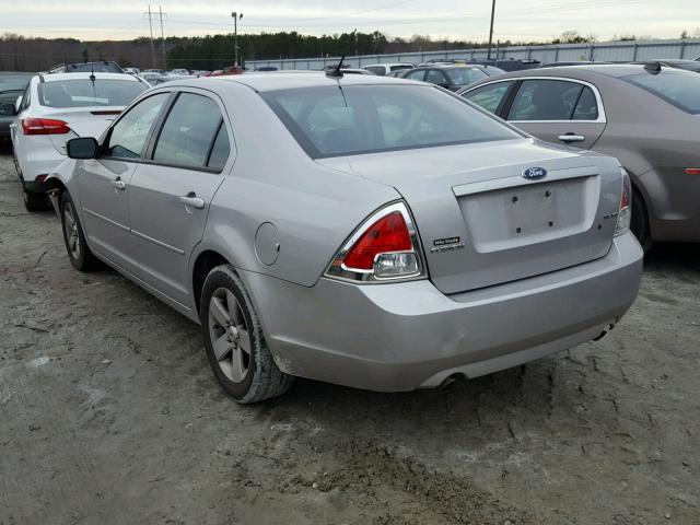 3FAHP071X7R227175 - 2007 FORD FUSION SE SILVER photo 3