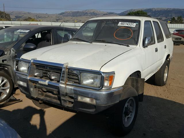 JT3VN39W8N0074536 - 1992 TOYOTA 4RUNNER VN WHITE photo 2