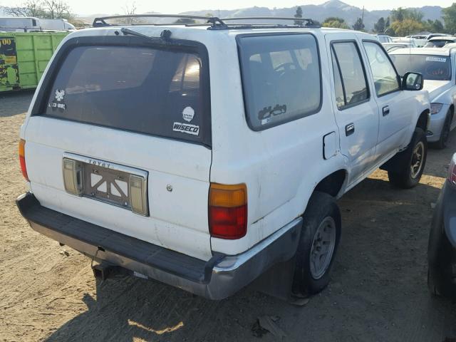 JT3VN39W8N0074536 - 1992 TOYOTA 4RUNNER VN WHITE photo 4