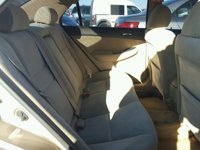 1HGCM56445A106348 - 2005 HONDA ACCORD LX TAN photo 6