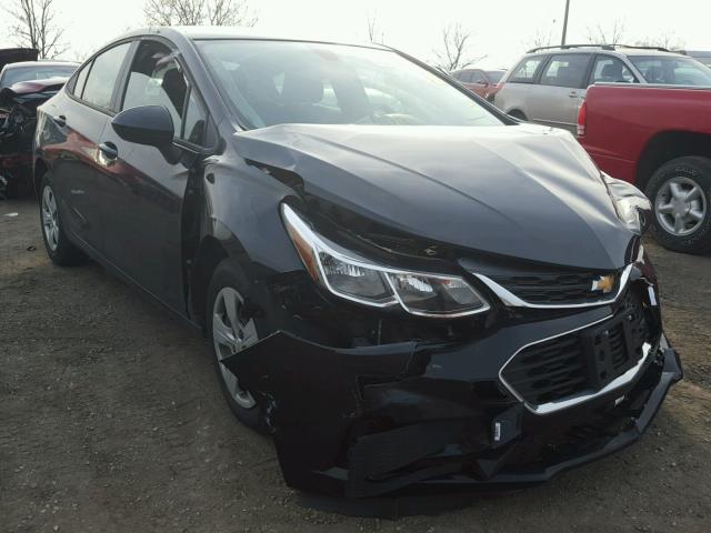 1G1BC5SM5H7168709 - 2017 CHEVROLET CRUZE LS BLACK photo 1