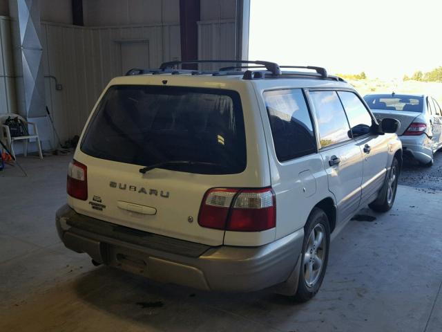 JF1SF65552G719002 - 2002 SUBARU FORESTER S WHITE photo 4