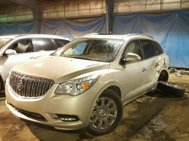 5GAKVBKD6GJ248426 - 2016 BUICK ENCLAVE თაფლისფერი ფოტო 2