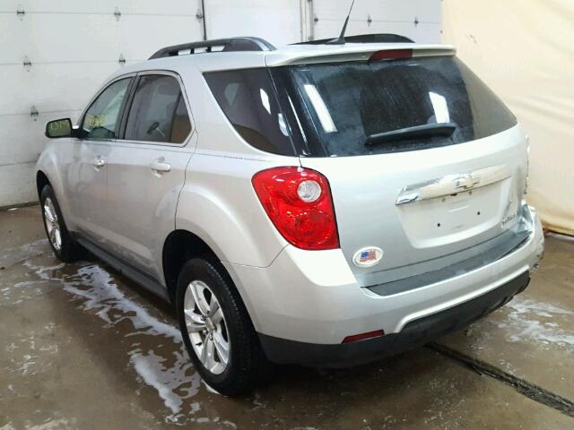 2GNALDECXB1336341 - 2011 CHEVROLET EQUINOX LT SILVER photo 3