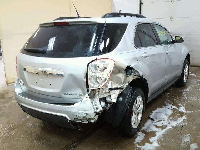 2GNALDECXB1336341 - 2011 CHEVROLET EQUINOX LT SILVER photo 4