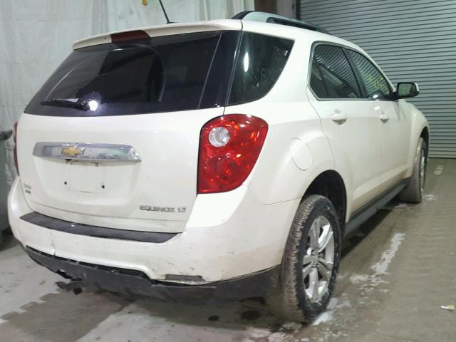 1GNFLFEK4FZ114531 - 2015 CHEVROLET EQUINOX LT WHITE photo 4