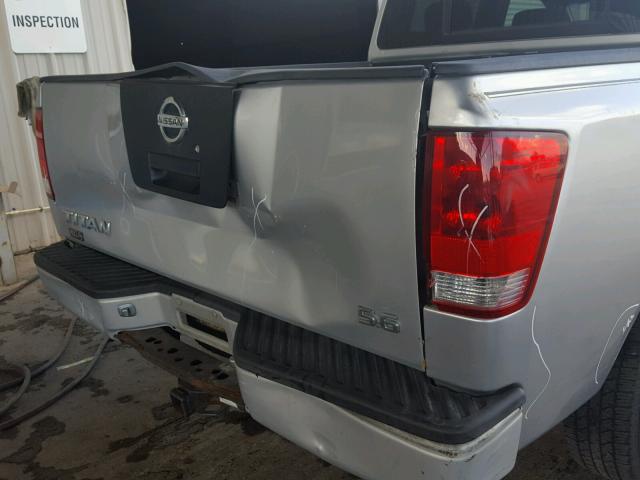 1N6BA07A25N537335 - 2005 NISSAN TITAN XE WHITE photo 9