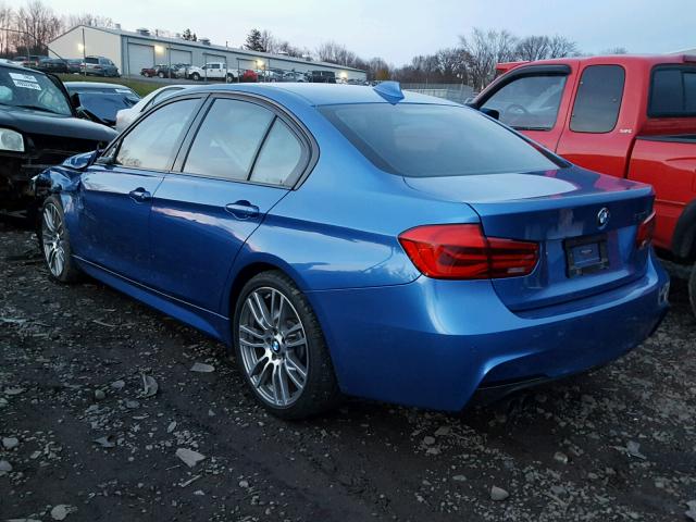 WBA8E3C50GK501754 - 2016 BMW 328 XI SUL BLUE photo 3