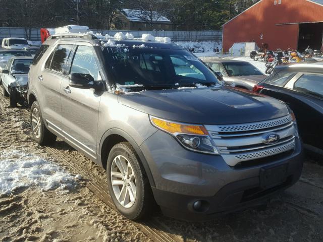 1FM5K8D8XDGA16214 - 2013 FORD EXPLORER X GRAY photo 1