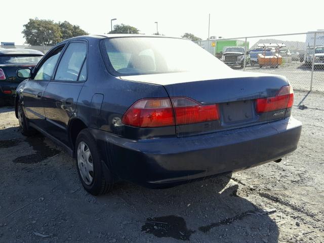 1HGCF8643YA063234 - 2000 HONDA ACCORD DX BLUE photo 3