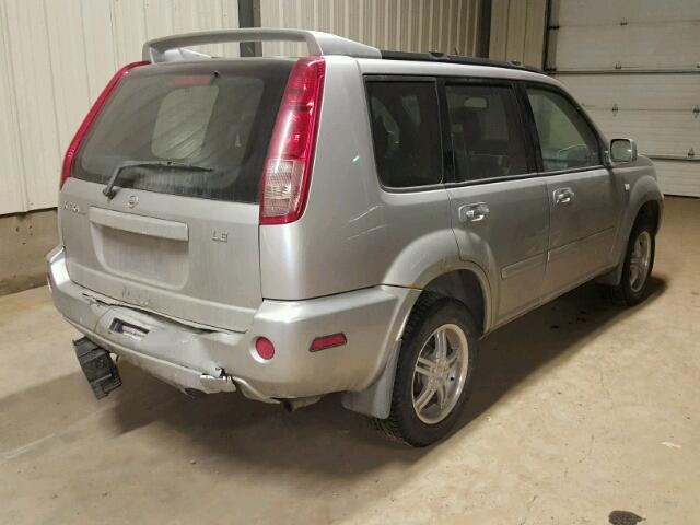 JN8BT08V86W209206 - 2006 NISSAN X-TRAIL XE SILVER photo 4