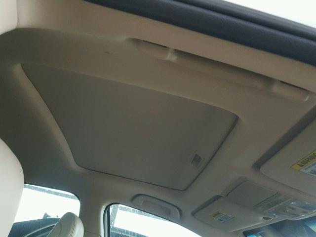 1HGCR2F85DA011072 - 2013 HONDA ACCORD EXL WHITE photo 9