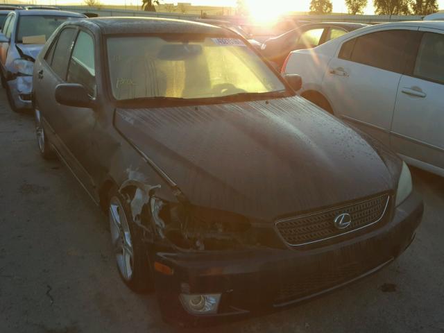 JTHBD192420058251 - 2002 LEXUS IS 300 BLACK photo 1