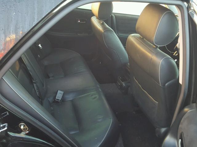 JTHBD192420058251 - 2002 LEXUS IS 300 BLACK photo 6