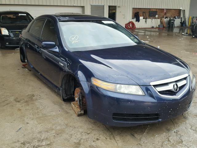 19UUA65534AQ00658 - 2004 ACURA TL BLUE photo 1