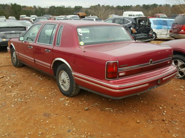 1LNLM81WXRY622537 - 1994 LINCOLN TOWN CAR E RED photo 3