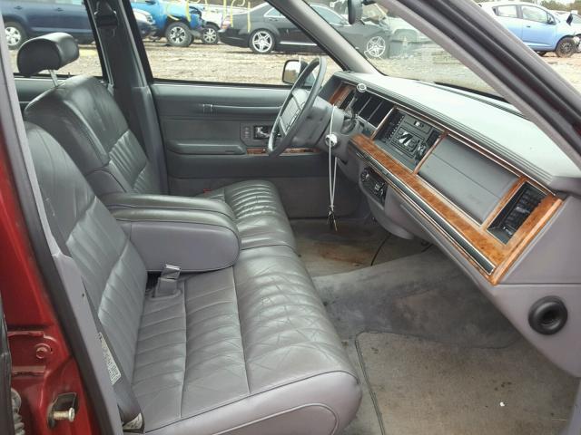 1LNLM81WXRY622537 - 1994 LINCOLN TOWN CAR E RED photo 5