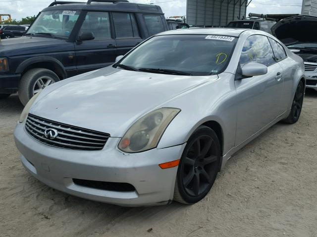 JNKCV54E53M221963 - 2003 INFINITI G35 SILVER photo 2