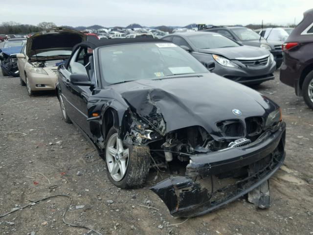 WBABS33402PG85730 - 2002 BMW 325 CI Սև լուսանկար 1