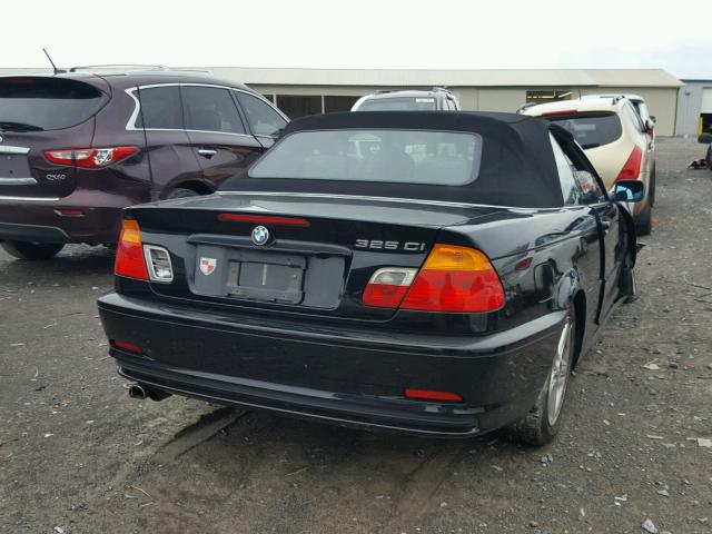 WBABS33402PG85730 - 2002 BMW 325 CI Սև լուսանկար 4