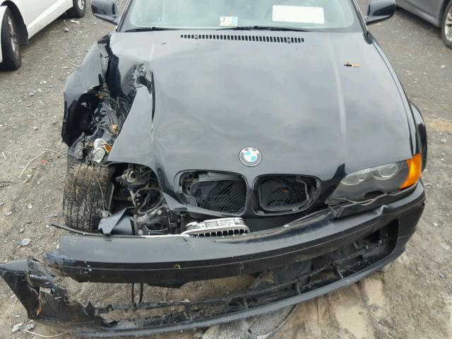 WBABS33402PG85730 - 2002 BMW 325 CI Սև լուսանկար 7
