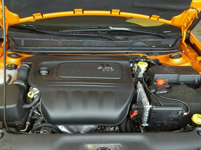 1C3CDFBAXDD338678 - 2013 DODGE DART SXT ORANGE photo 7