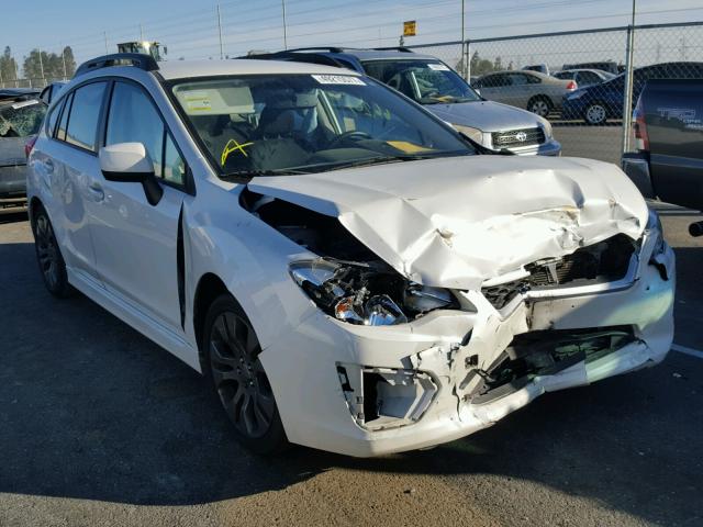 JF1GPAL63EH338166 - 2014 SUBARU IMPREZA SP WHITE photo 1