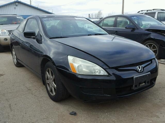 1HGCM82613A005192 - 2003 HONDA ACCORD EX BLACK photo 1