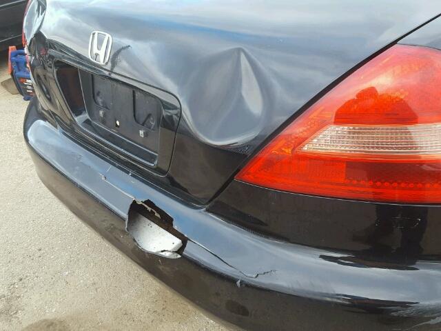 1HGCM82613A005192 - 2003 HONDA ACCORD EX BLACK photo 9