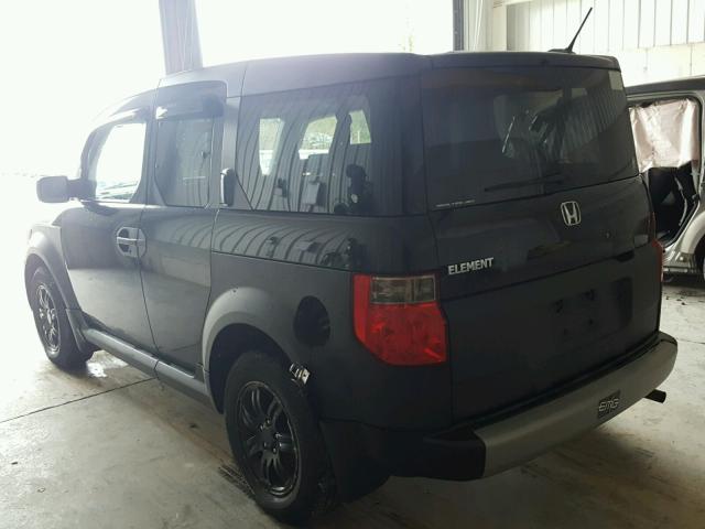 5J6YH28656L027499 - 2006 HONDA ELEMENT EX BLACK photo 3