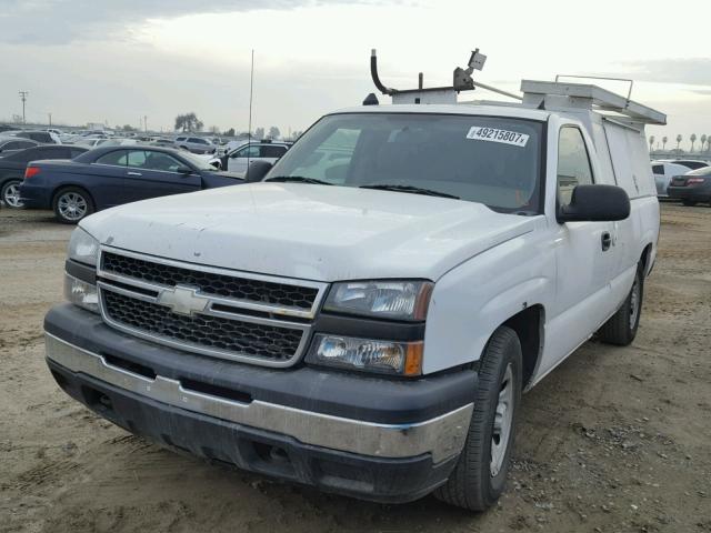 3GCEC14XX6G252739 - 2006 CHEVROLET SILVERADO WHITE photo 2